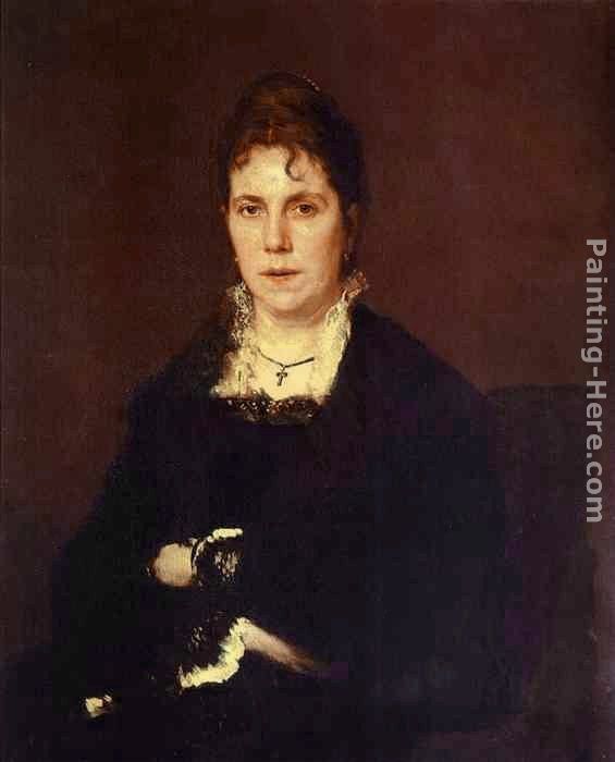 Ivan Nikolaevich Kramskoy Portrait of Sophia Kramskaya, the Artist's Wife